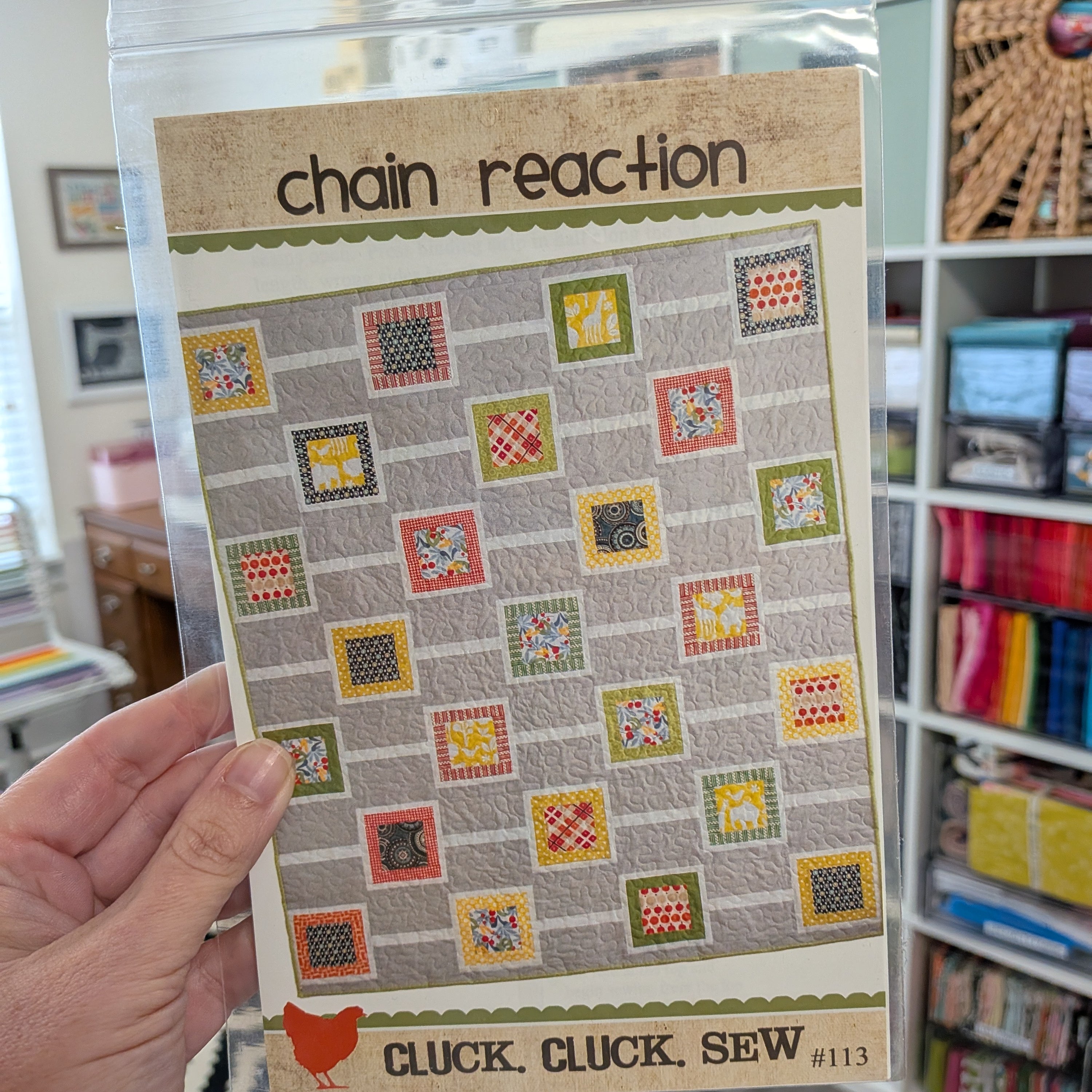 Chain Reaction Quilt Pattern by Cluck Cluck Sew