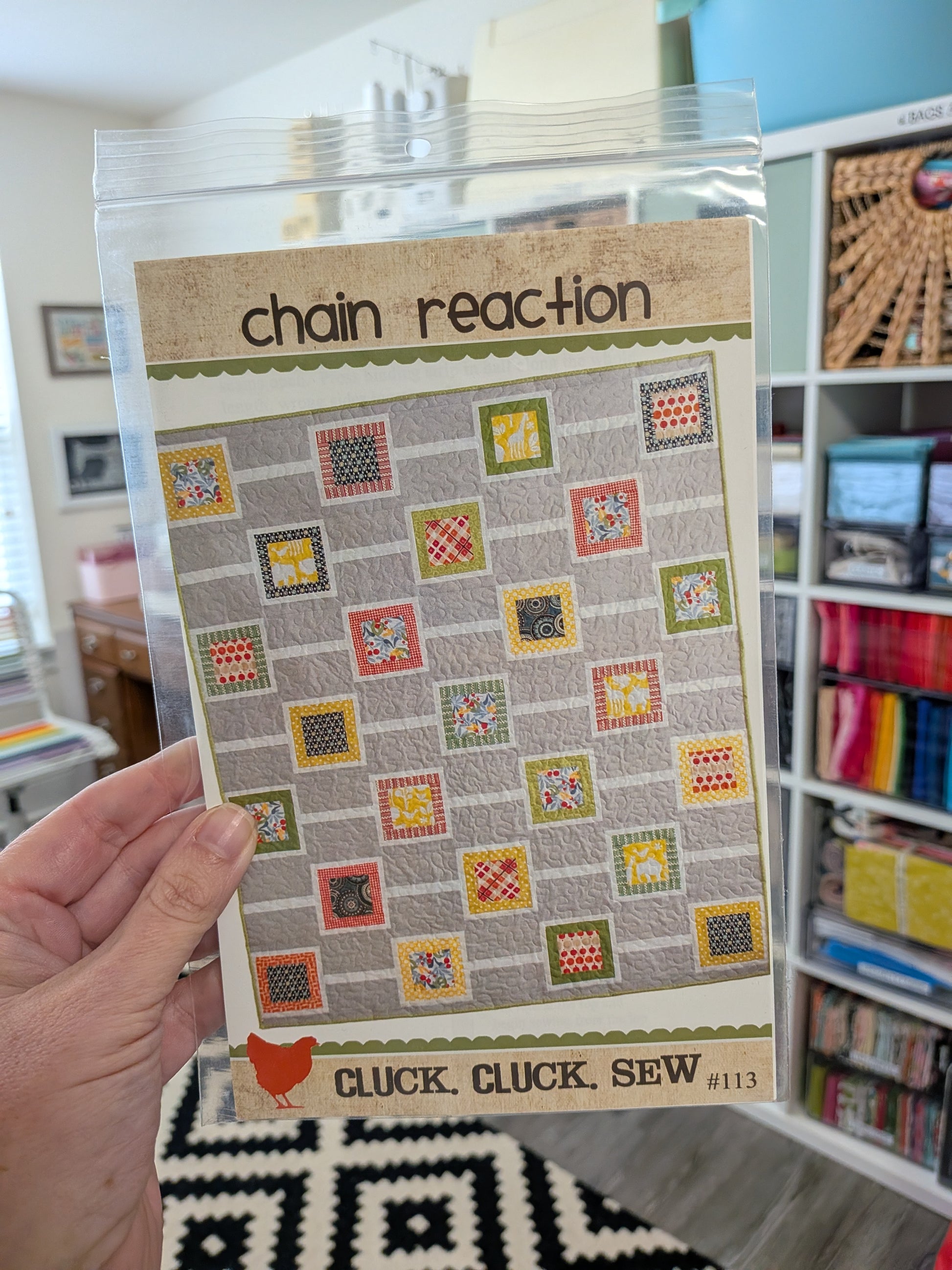 Chain Reaction Quilt Pattern by Cluck Cluck Sew