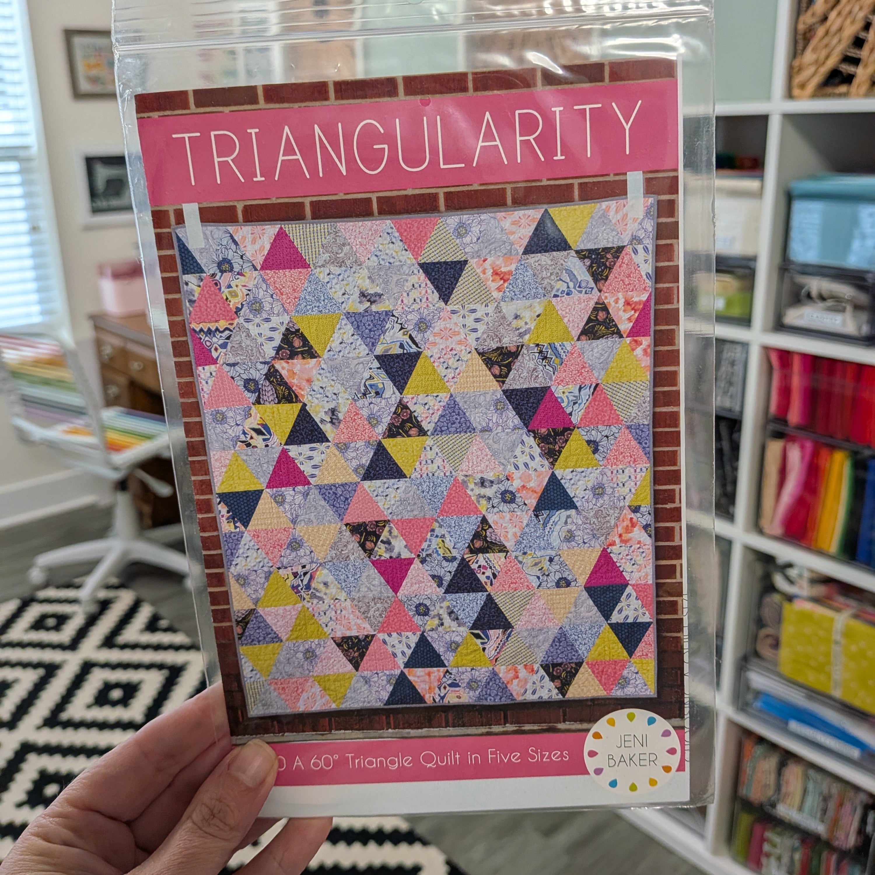 Triangularity Quilt Pattern by Jeni Baker