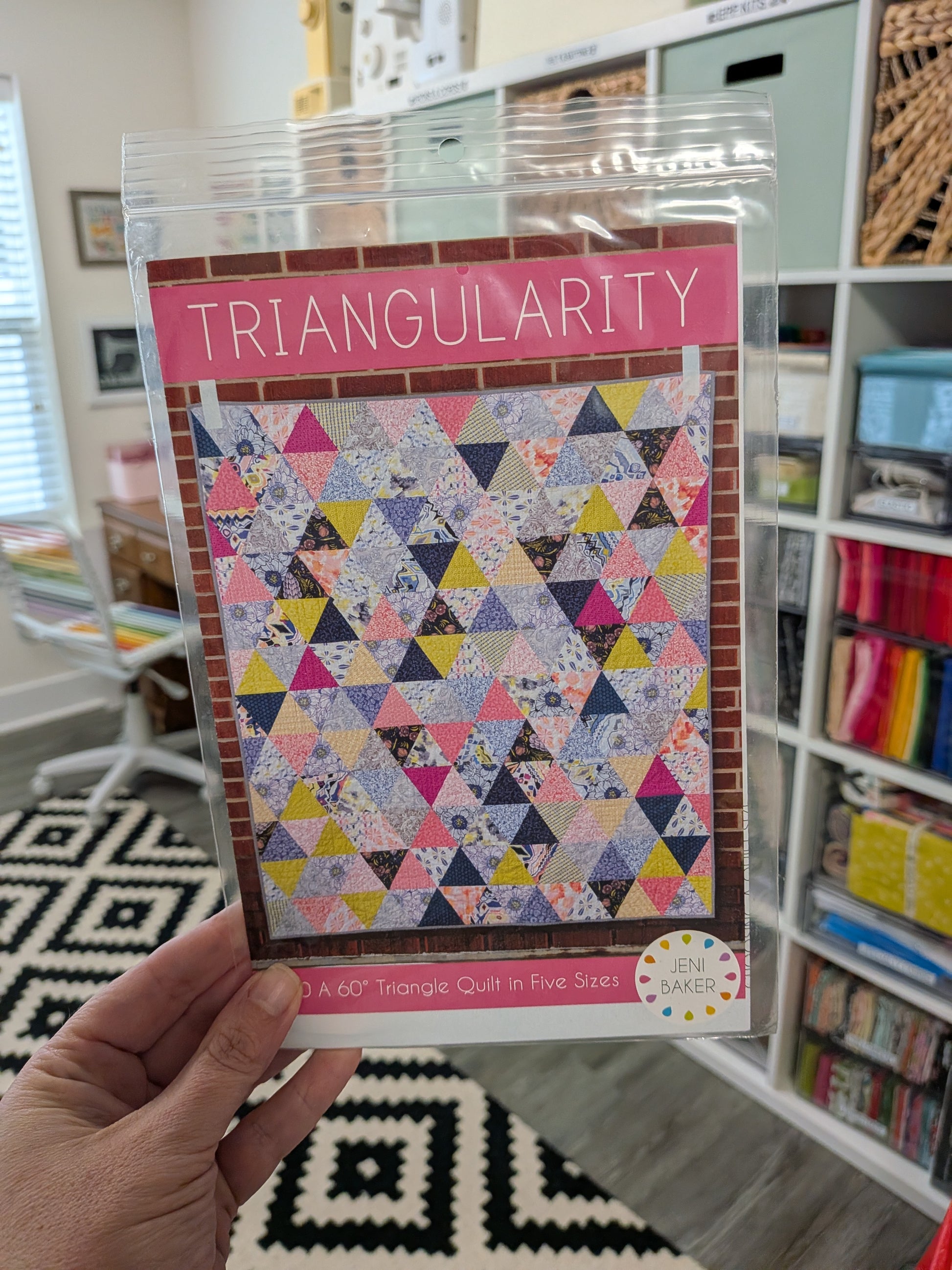 Triangularity Quilt Pattern by Jeni Baker