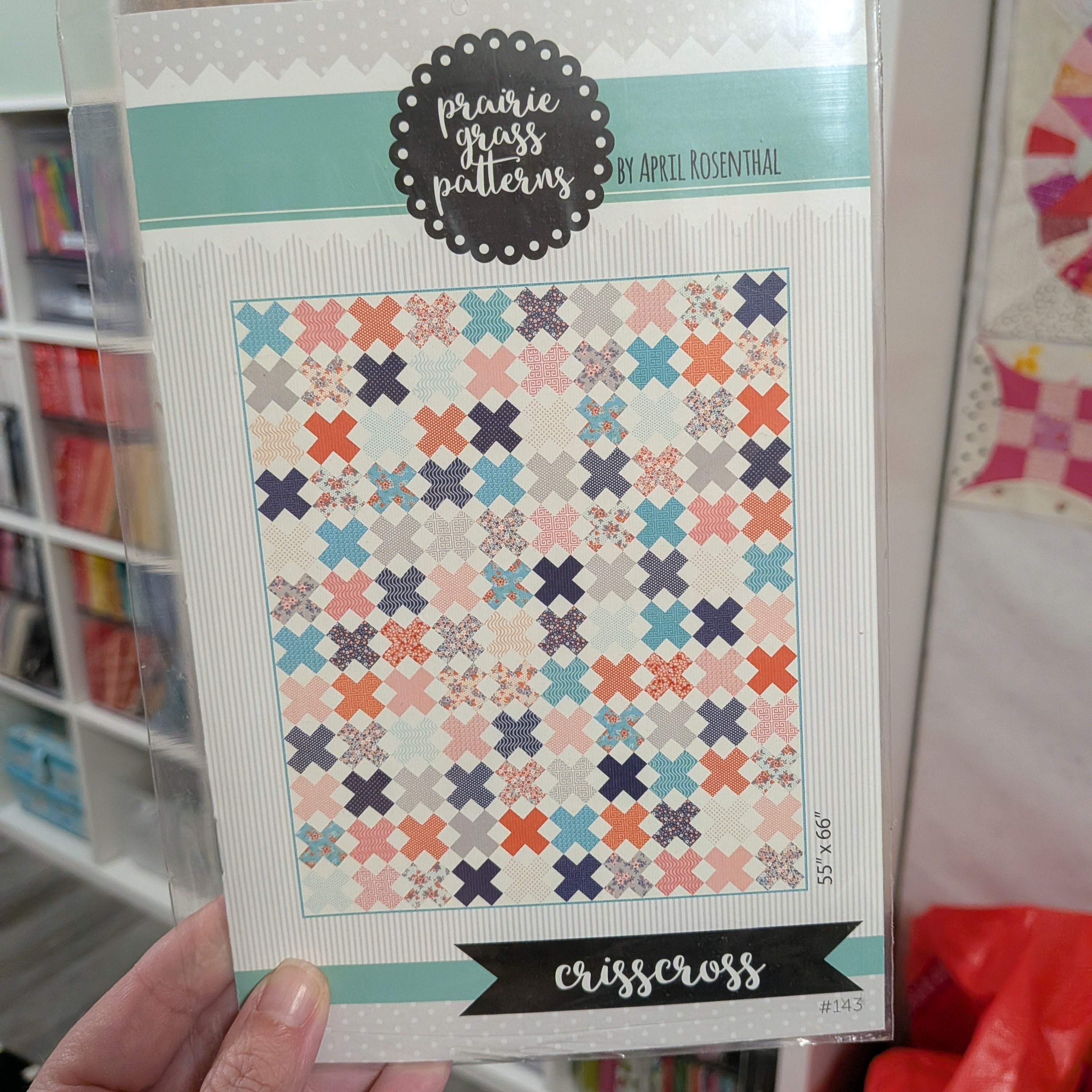 Criss Cross Quilt Pattern by Prairie Grass Patterns