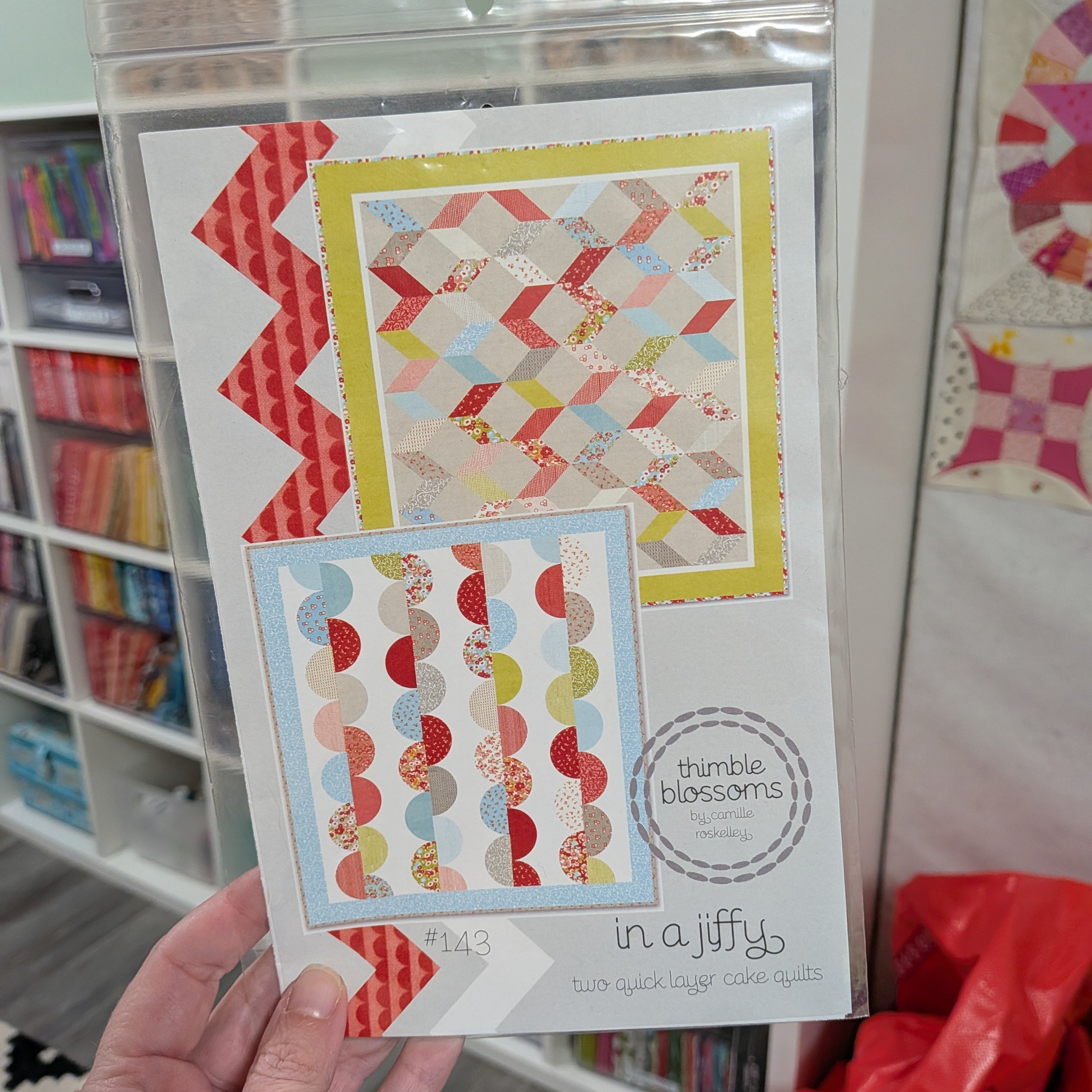In a Jiffy Quilt Pattern by Thimble Blossoms
