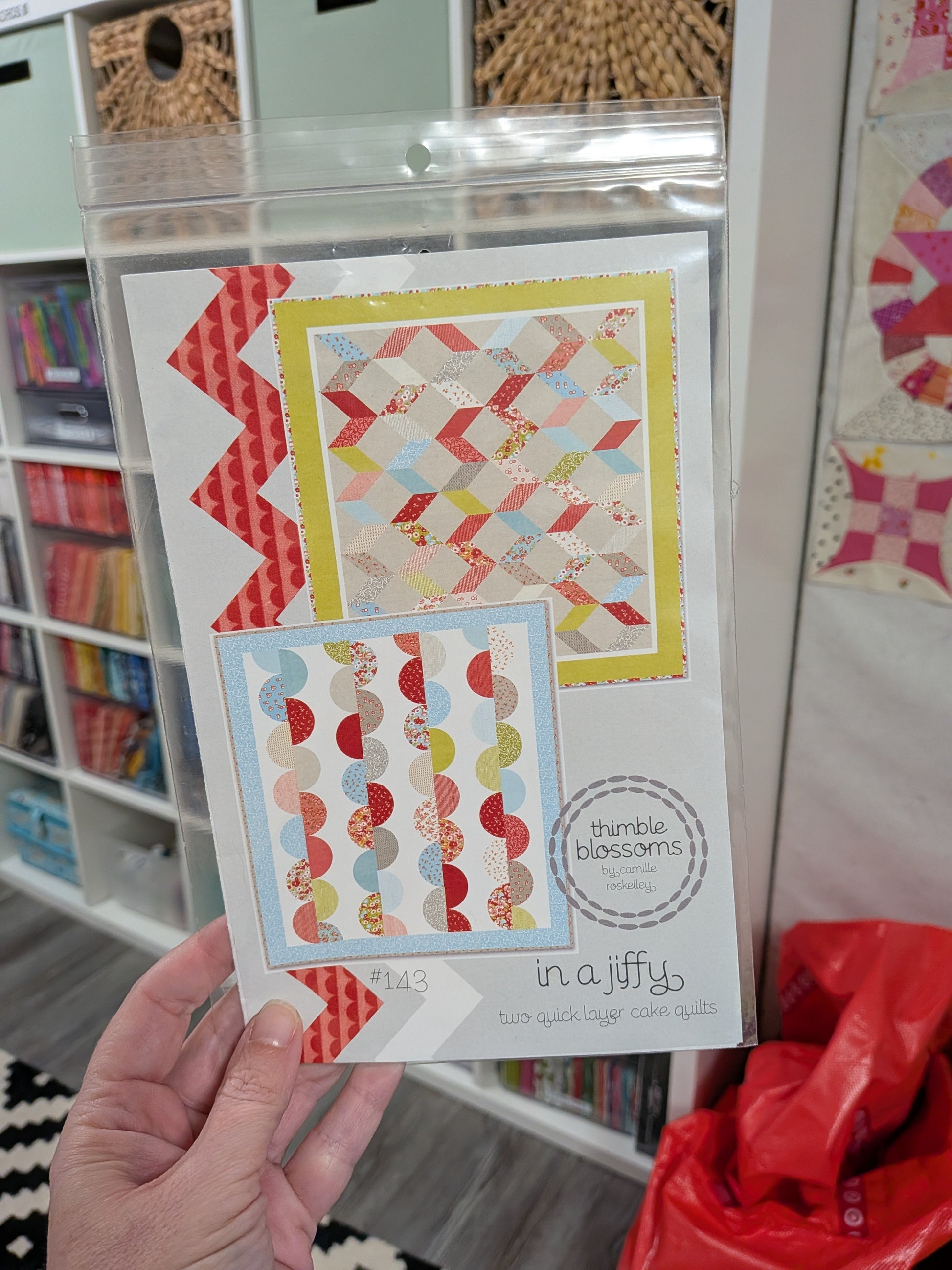 In a Jiffy Quilt Pattern by Thimble Blossoms