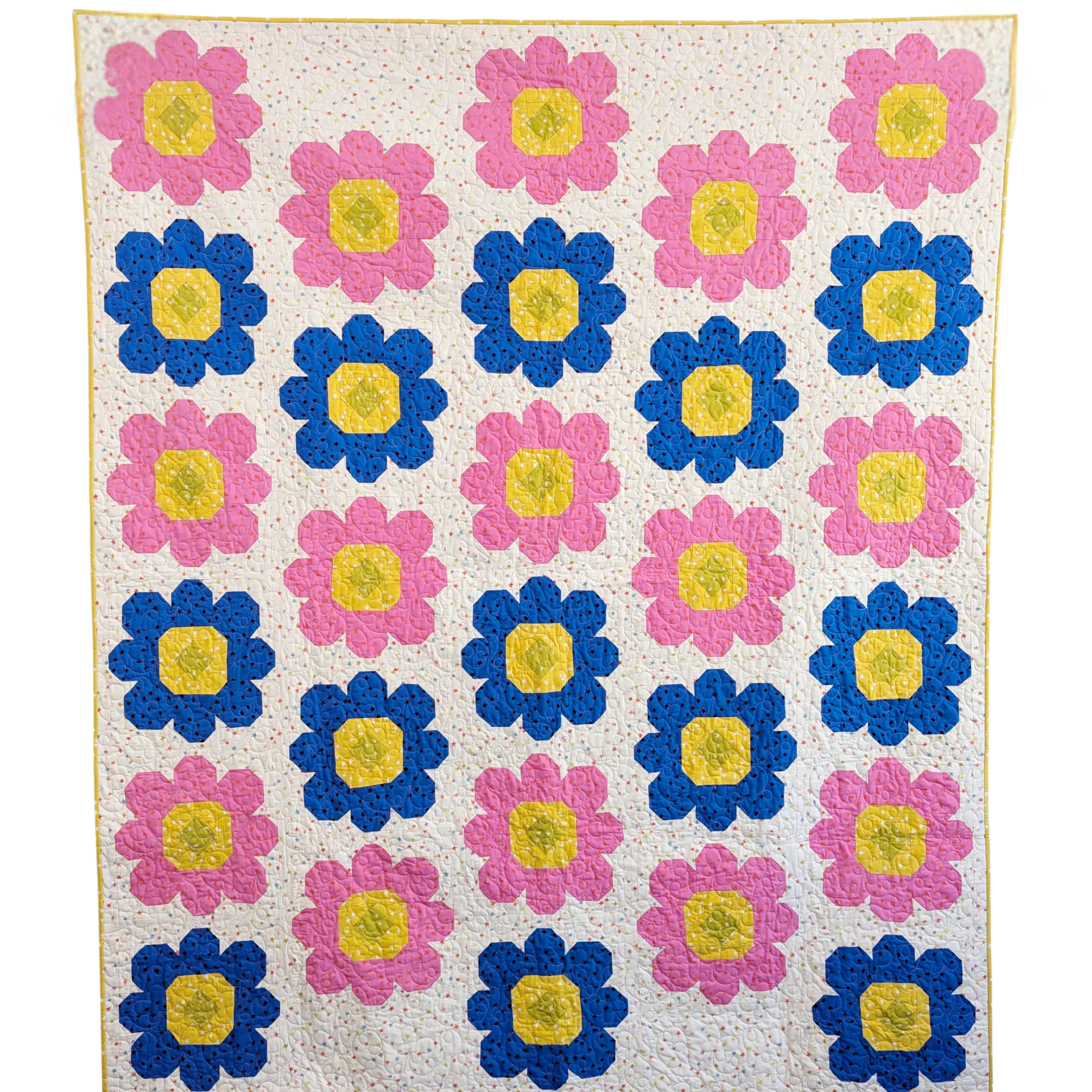 Dreamy Daisies PDF Quilt Pattern - Automatic Download