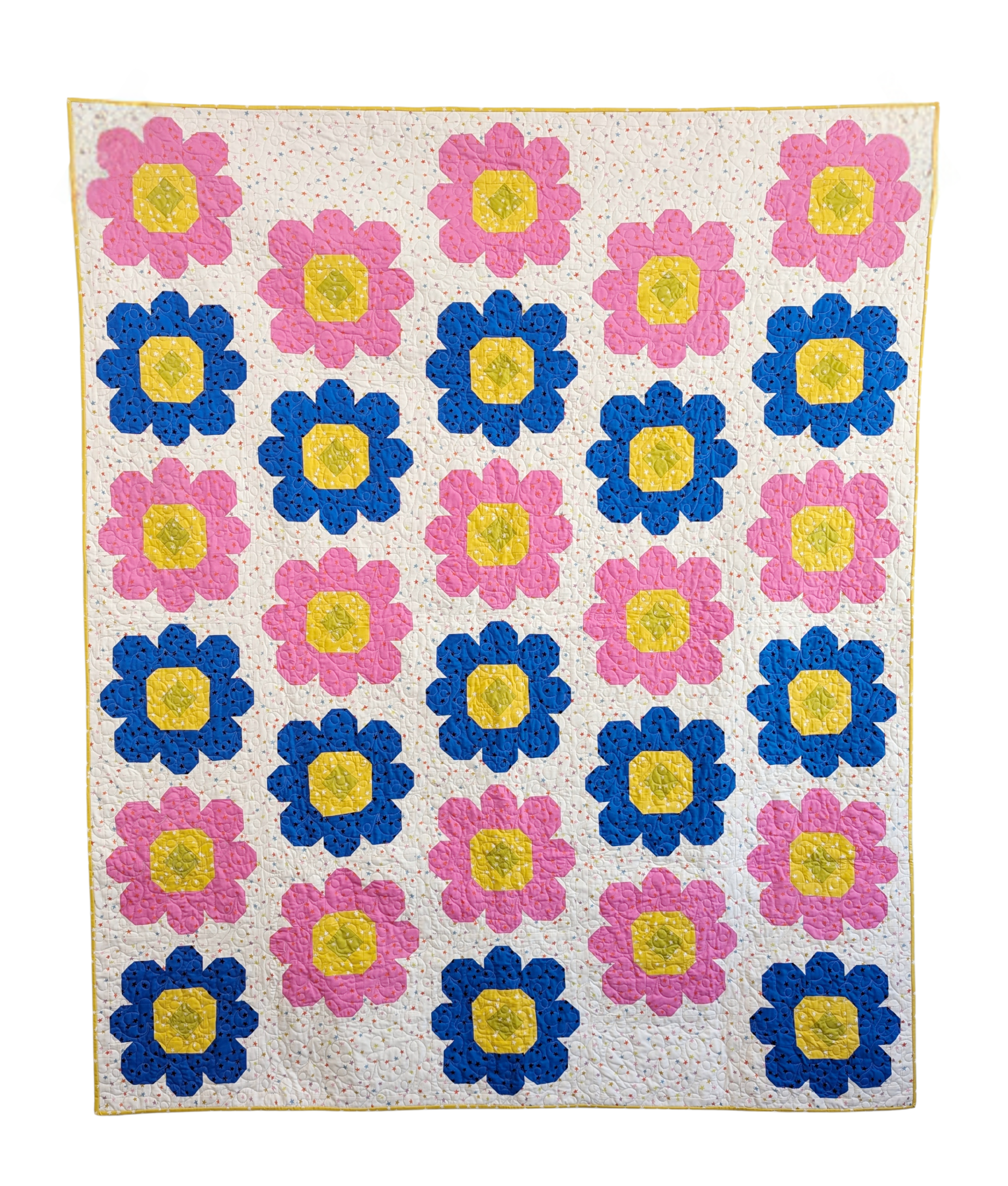 Dreamy Daisies PDF Quilt Pattern - Automatic Download