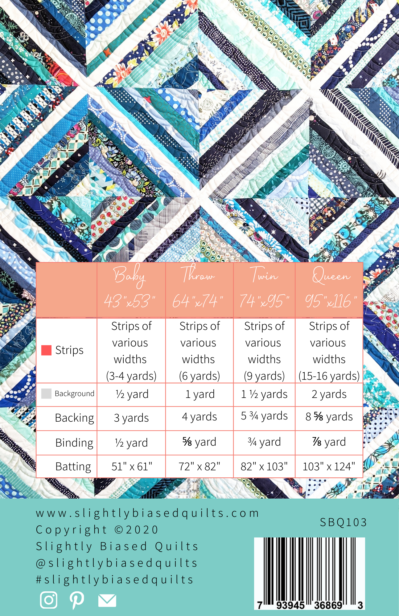 Biased PAPER Quilt Pattern