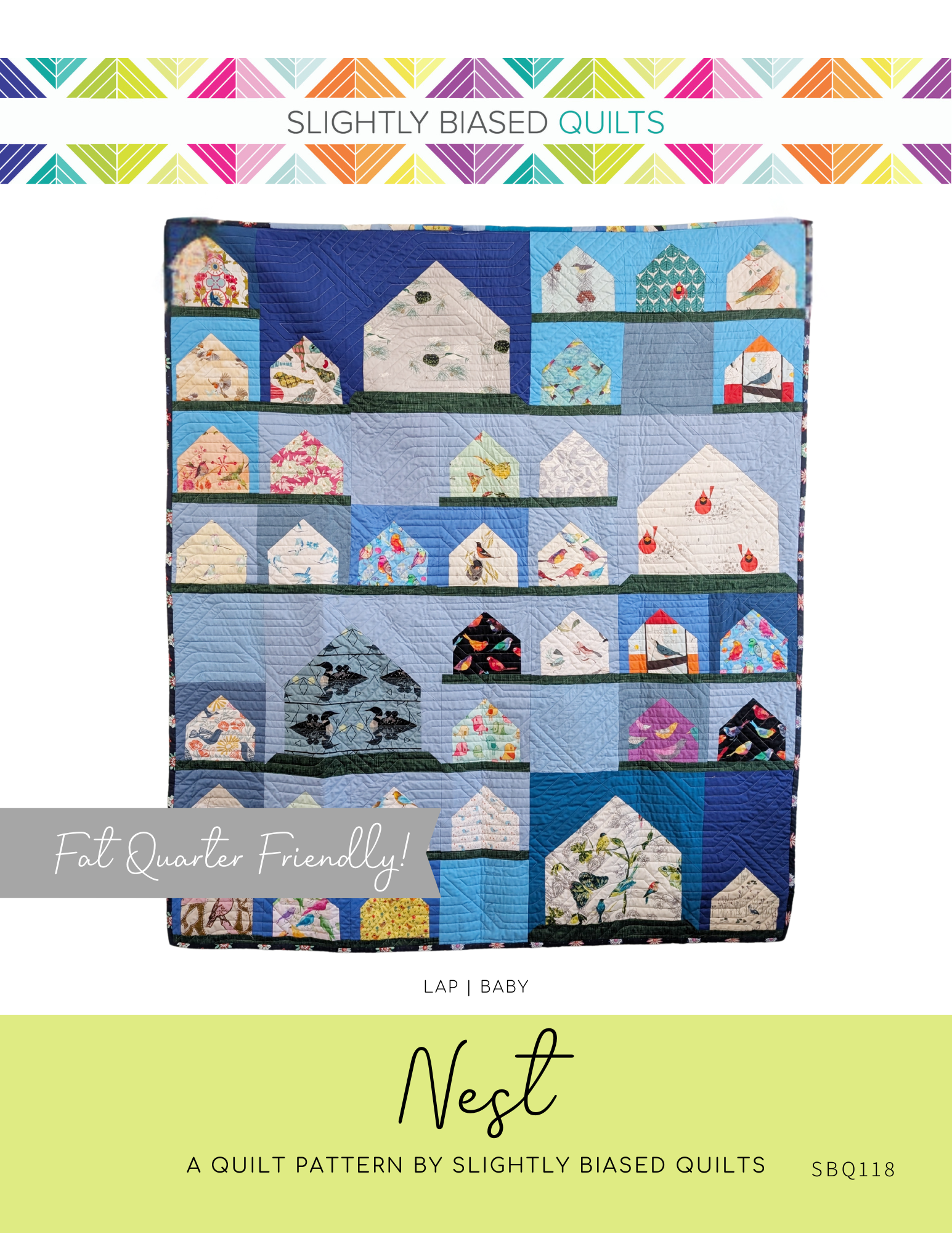 Nest PDF Quilt Pattern - Automatic Download
