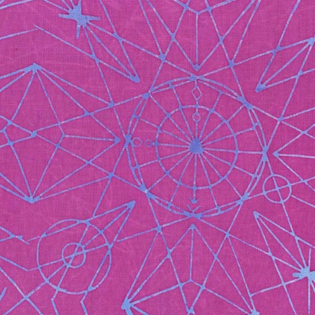 Observatory Astronomy in Dusk by Alison Glass, 1/2 yard