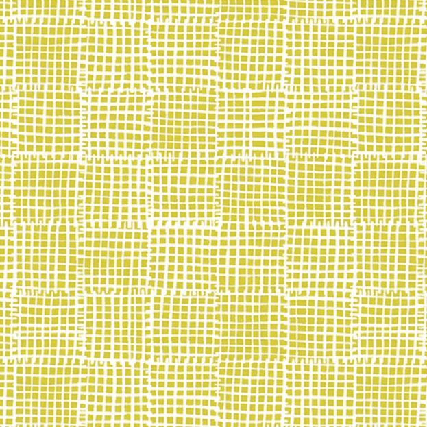 Trellis by Sarah Golden - Yellow, 1/2 Yard