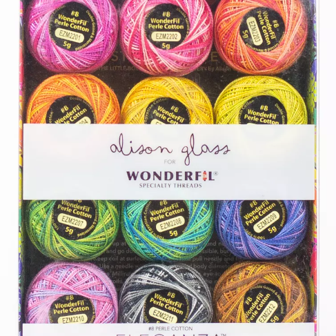 Perle Cotton Thread Box - Stars - Alison Glass