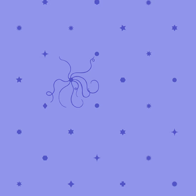 Iris Sun Print 2018 Diatom by Alison Glass, 1/2 yard