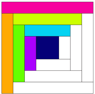 FREE Log Cabin PDF Block Pattern - Automatic Download