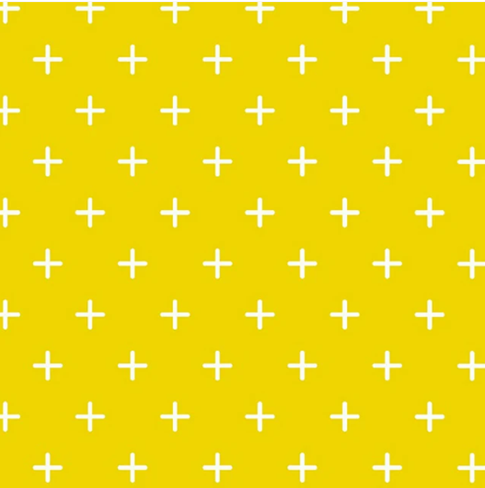 Alison Glass Pulsar, Yellow, 1/2 Yard