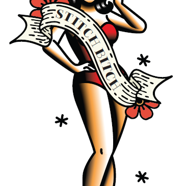 Temporary Tattoo Sheet - Stitch Bitch