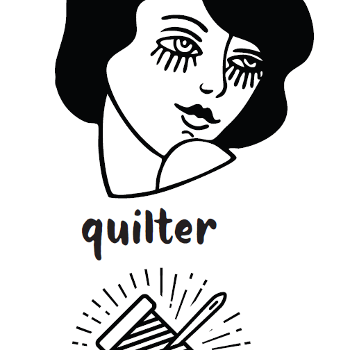 Temporary Tattoo Sheet - Quilter/Spool