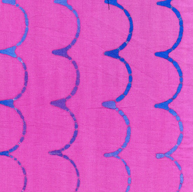 Stitched Scallop in Urchin by Alison Glass, 1/2 yard