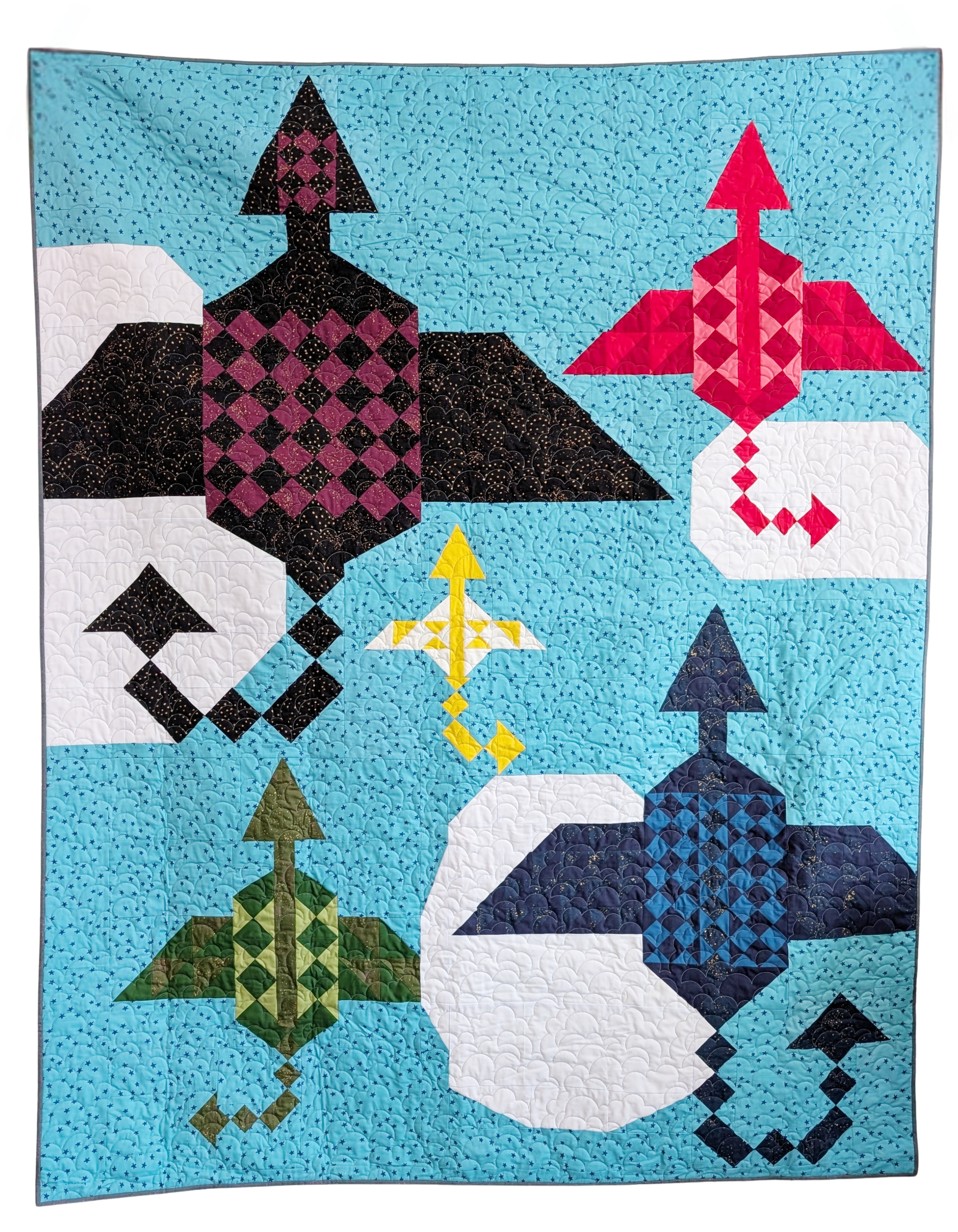 Pattern Automatic Skyborn PDF Quilt Pattern - Automatic Download – Slightly Biased Quilts