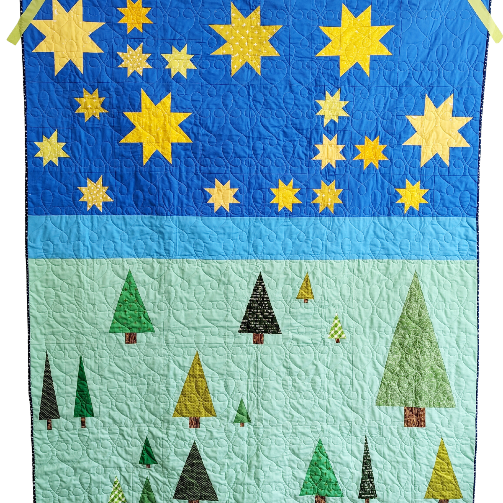 Starlit Night PAPER Quilt Pattern