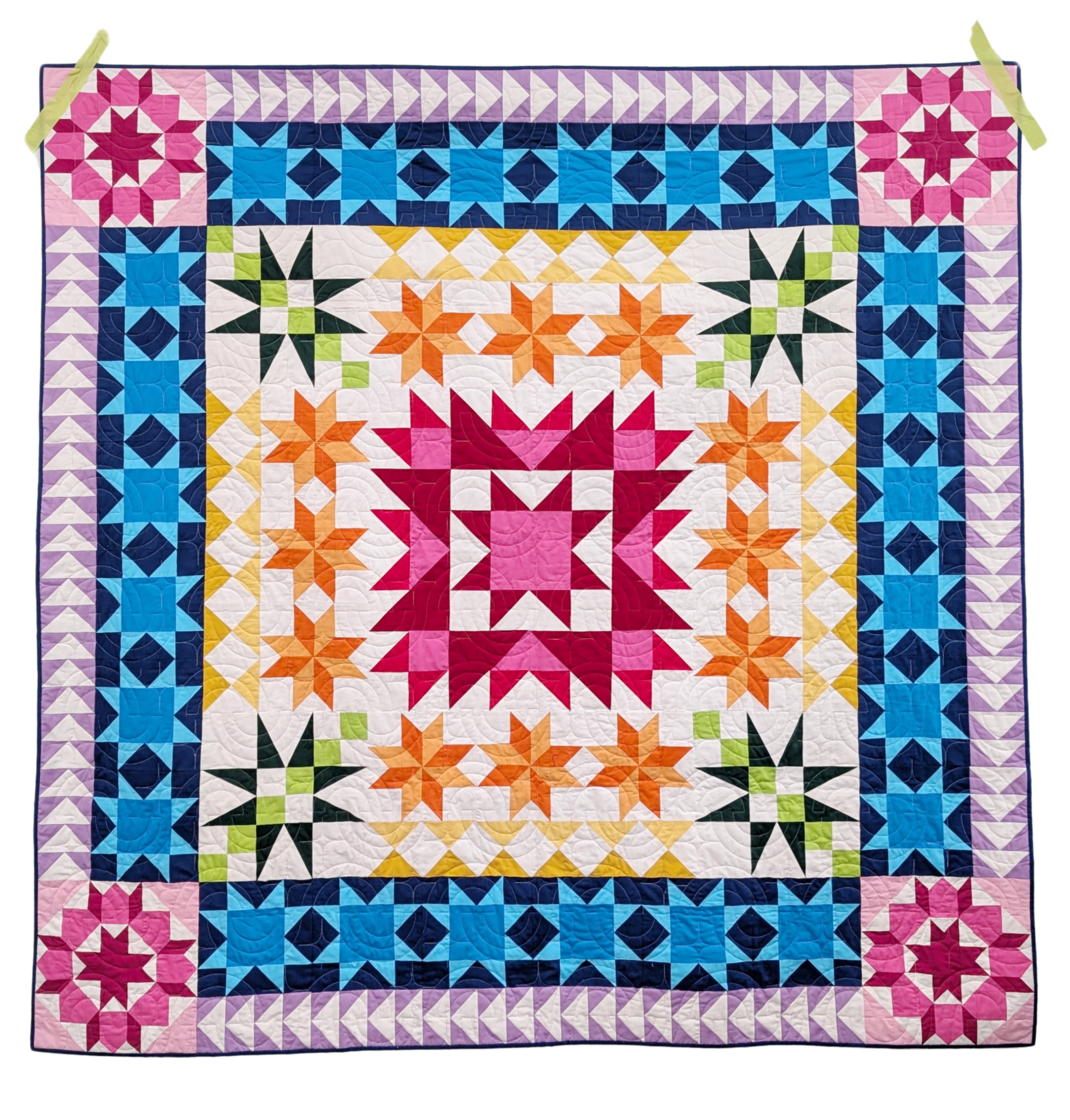 Study of Stars PAPER Quilt Pattern