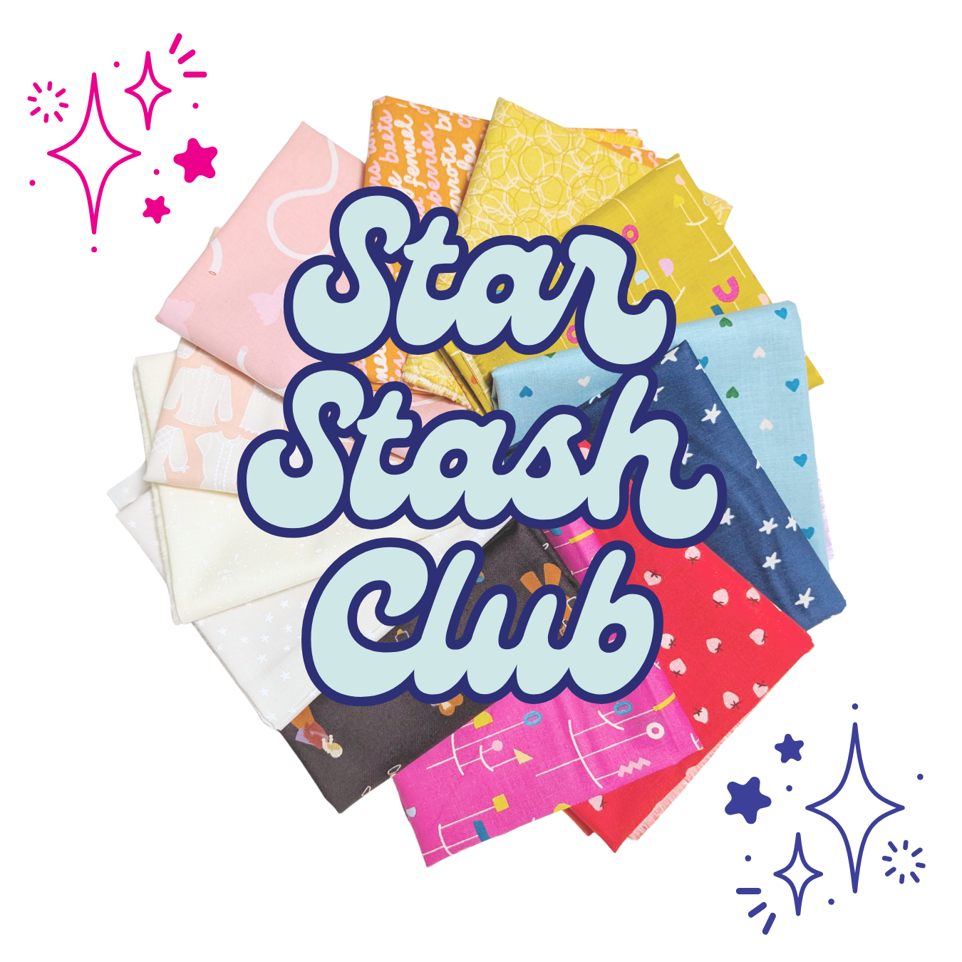 Ruby Star Society Quarterly Fabric Subscription Box — 12 Fat Quarters