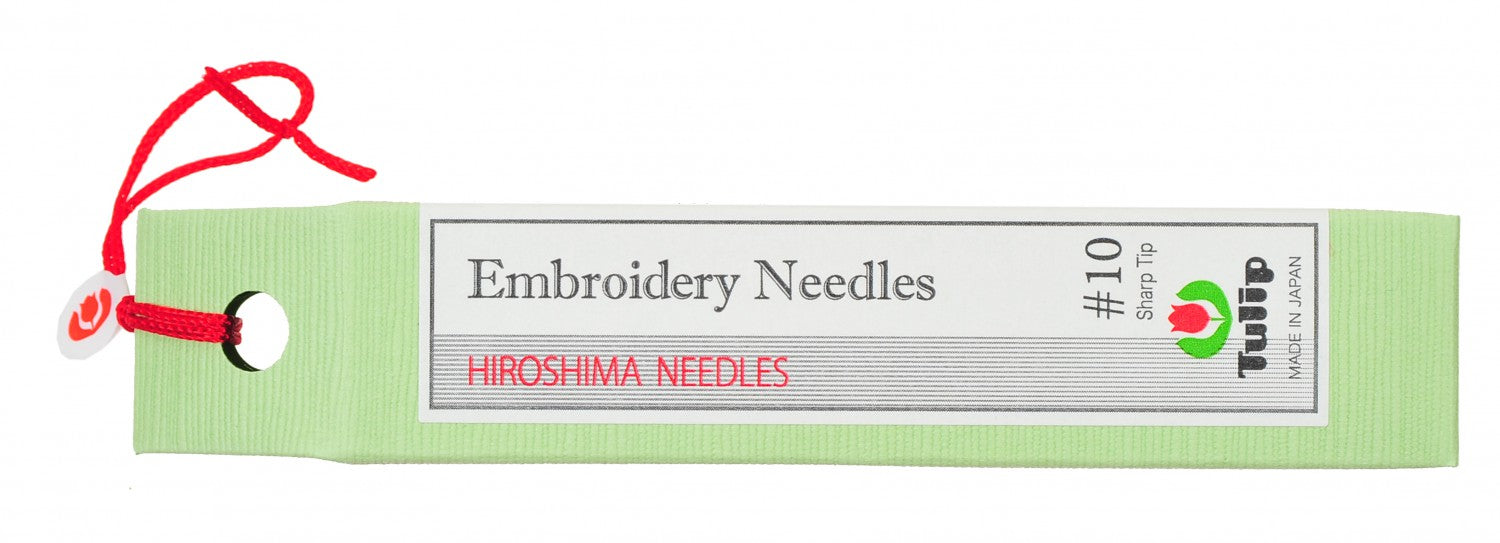 Tulip Embroidery Needles No 10 Sharp Tip