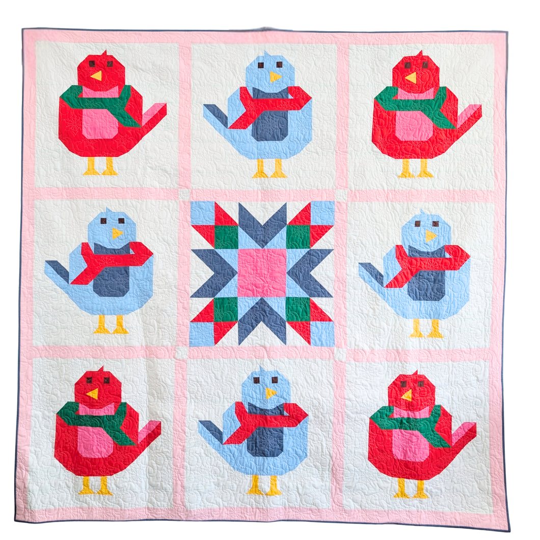 Winter Nest PDF Quilt Pattern - Automatic Download