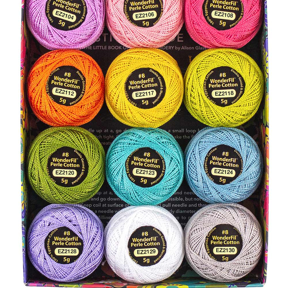 Perle Box Perle Cotton Thread Box - Sun - Alison Glass – Slightly Biased Quilts
