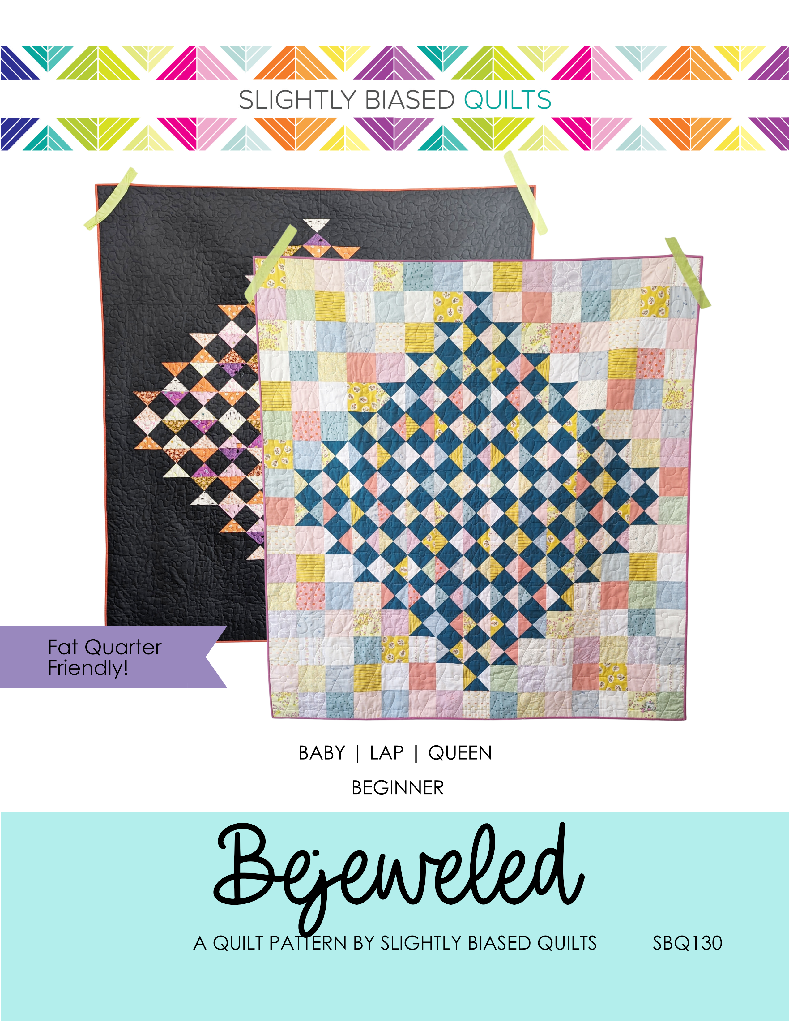 Bejeweled PAPER Quilt Pattern