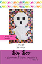 Load image into Gallery viewer, Big Boo PAPER Quilt Pattern
