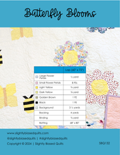 Load image into Gallery viewer, Butterfly Blooms PAPER Quilt Pattern
