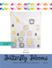 Load image into Gallery viewer, Butterfly Blooms PDF Quilt Pattern - Automatic Download
