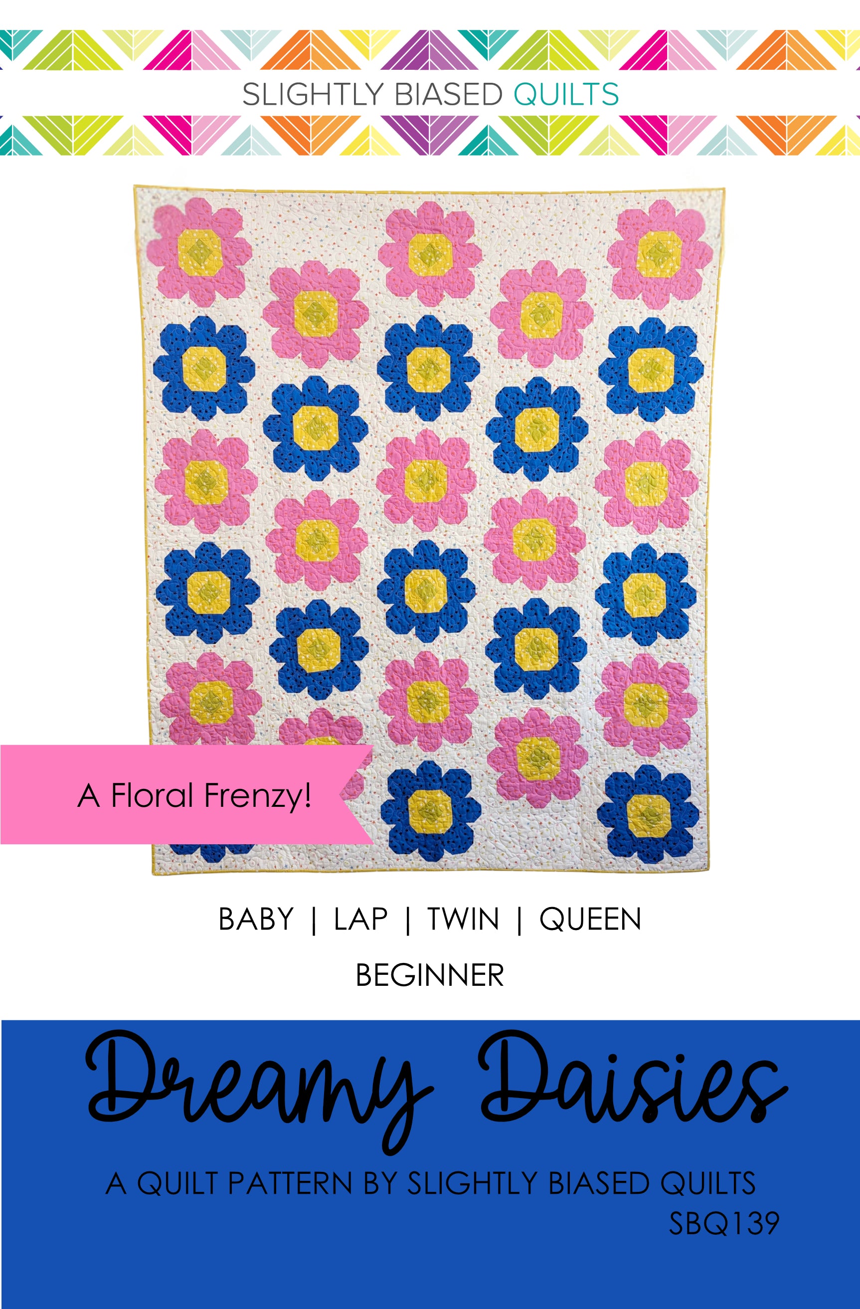 Dreamy Daisies PDF Quilt Pattern - Automatic Download