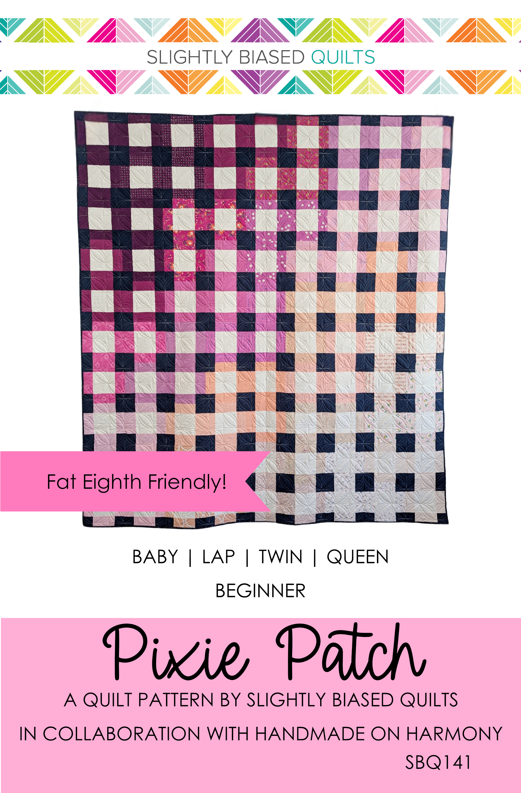 Pixie Patch PDF Quilt Pattern - Automatic Download