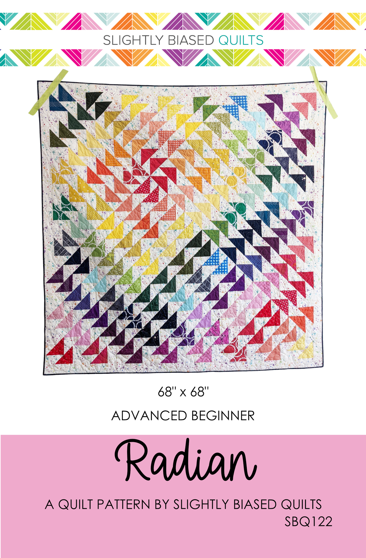 Radian PDF Quilt Pattern - Automatic Download – Slightly Biased Quilts