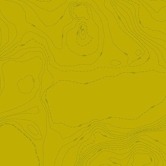 Sun Print 2023 by Alison Glass Topography Toad, 1/2 Yard