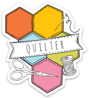 Quilter Sticker, Pack of 6