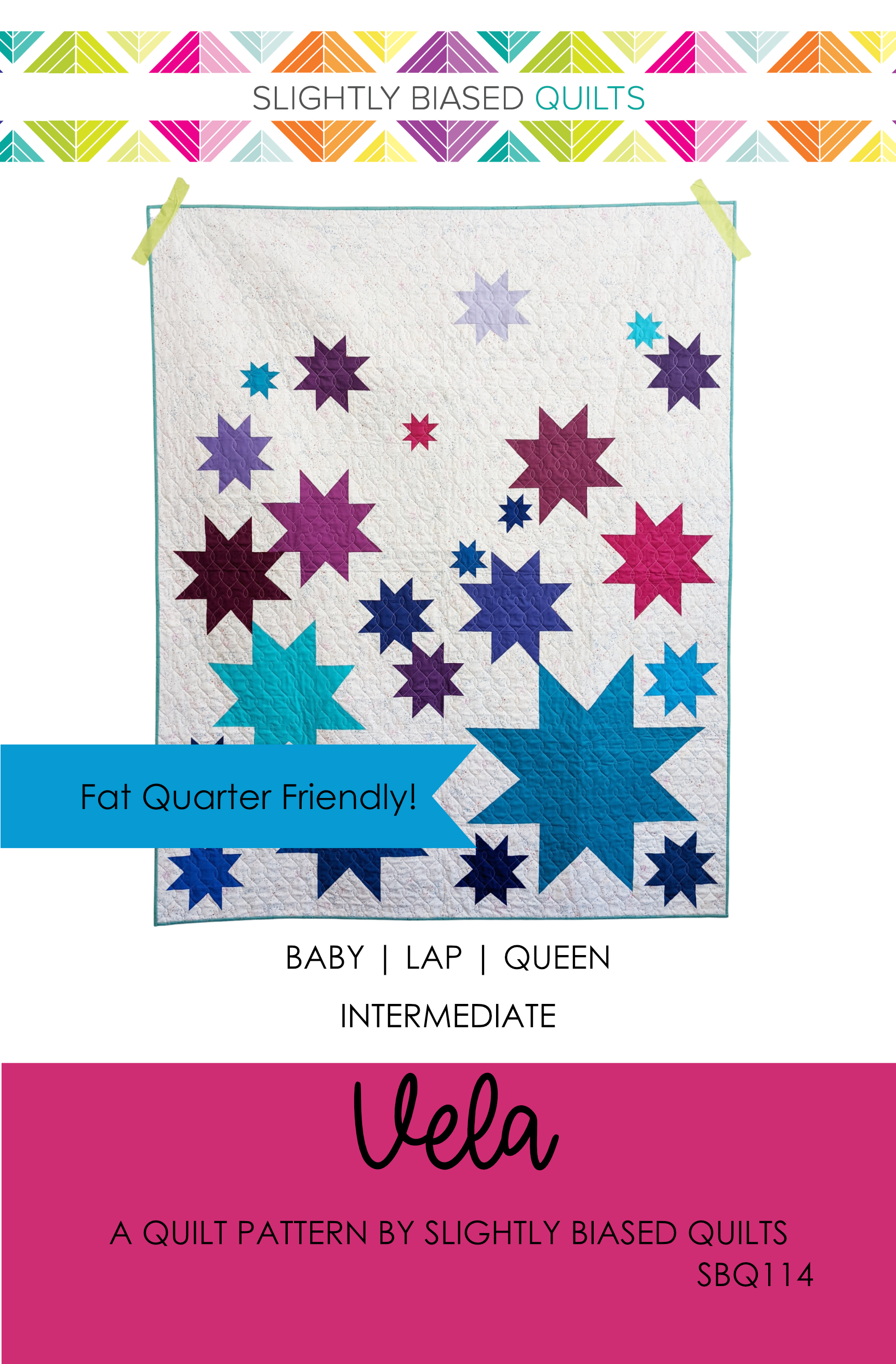 Vela PAPER Quilt Pattern