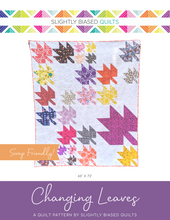 Load image into Gallery viewer, Changing Leaves PAPER Quilt Pattern
