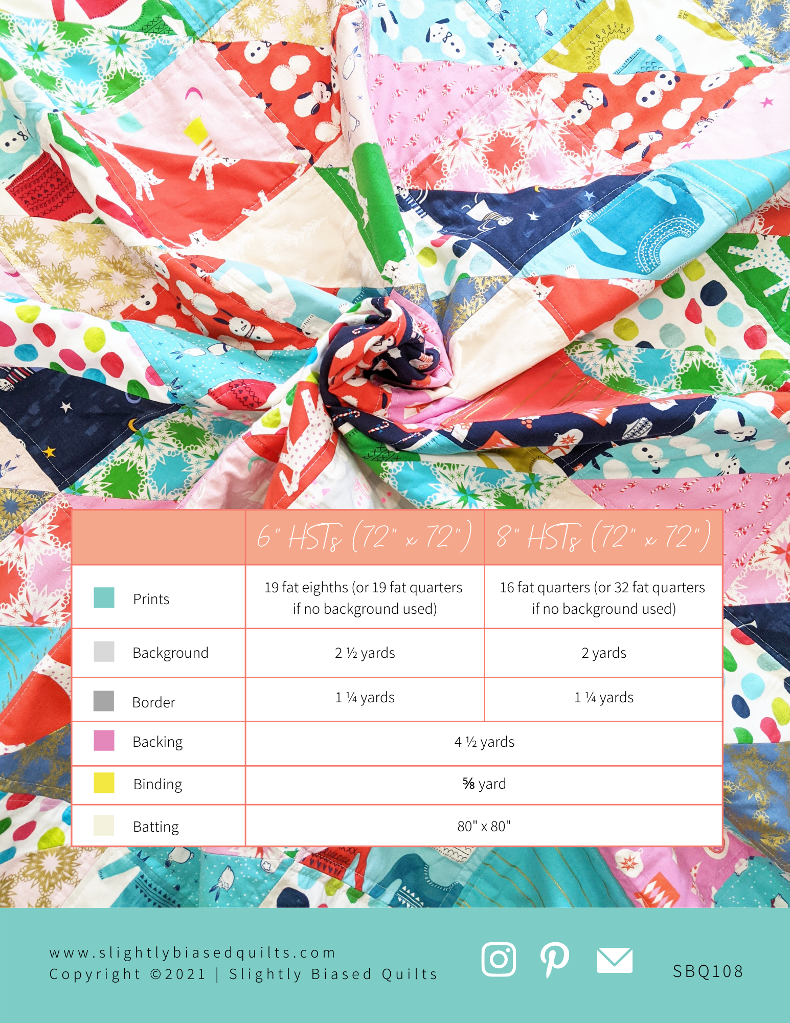 Drift PDF Quilt Pattern - Automatic Download