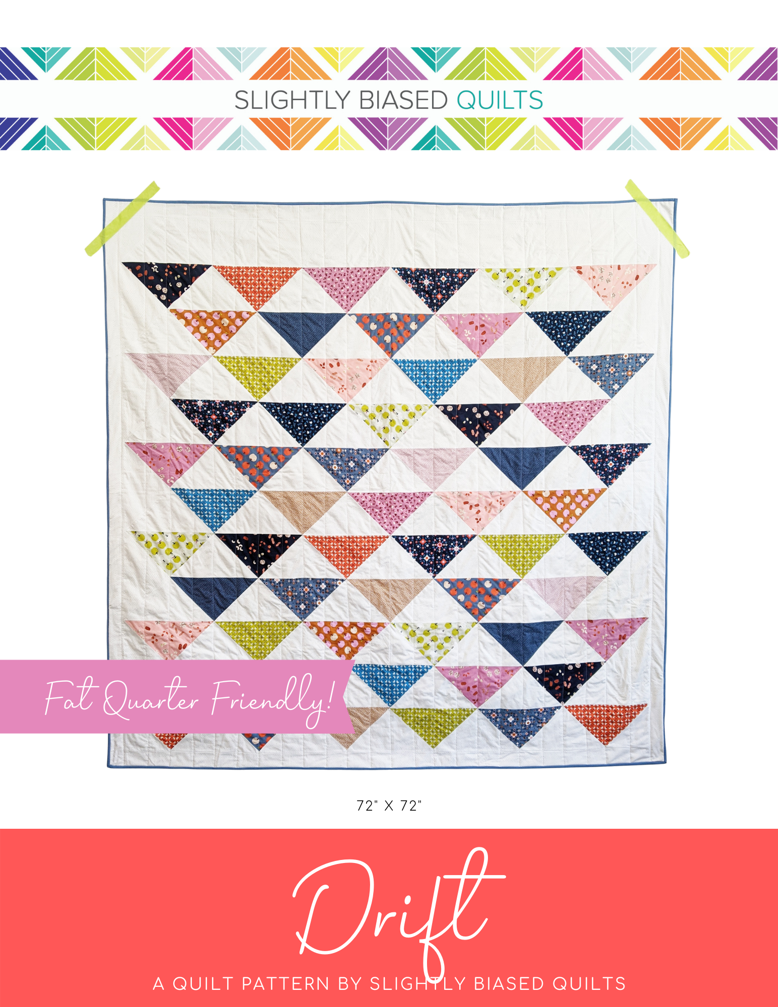 Drift PDF Quilt Pattern - Automatic Download