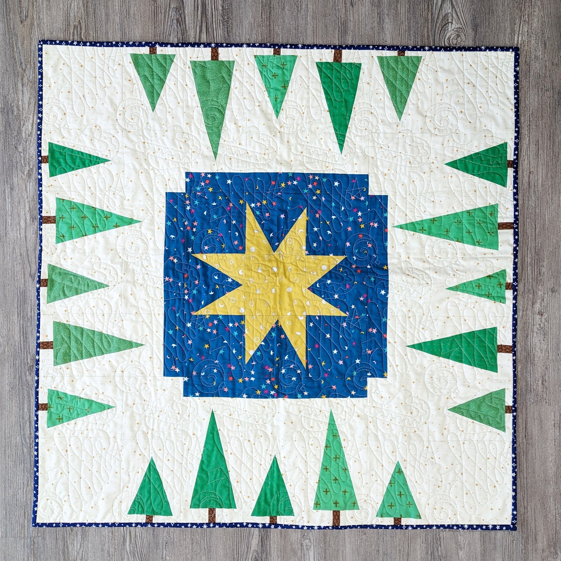 Arboreal Runner & Table Topper PAPER Quilt Pattern