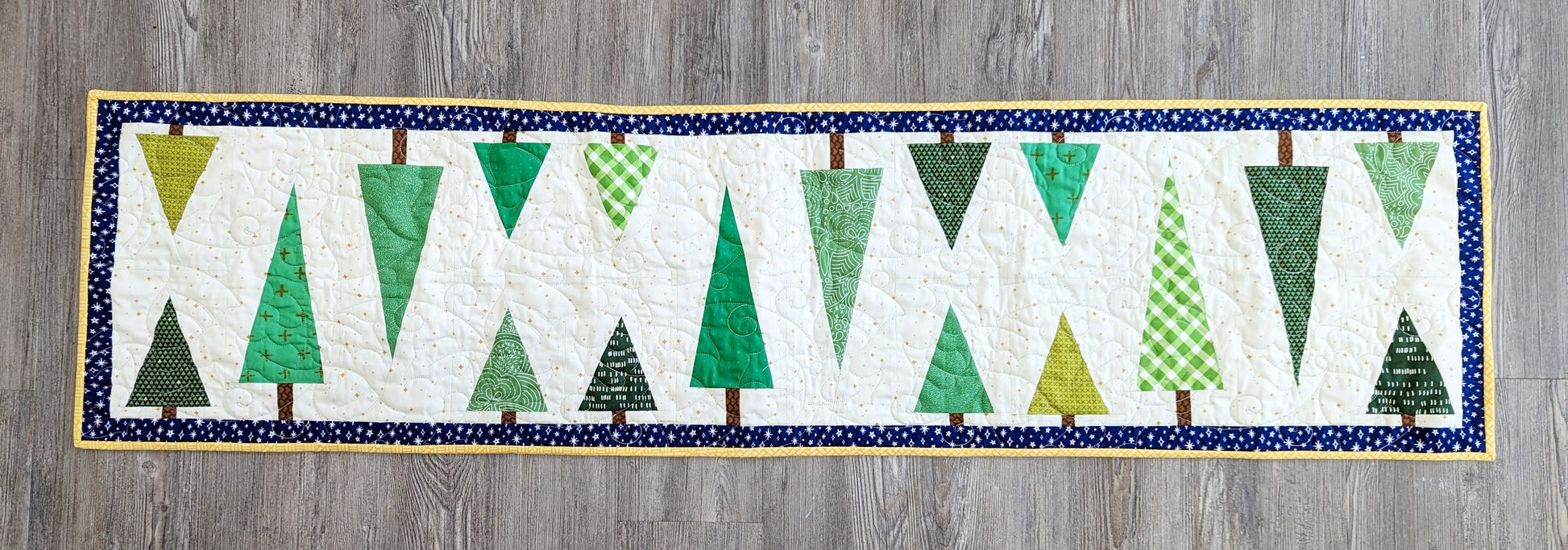 Arboreal Runner & Table Topper PAPER Quilt Pattern