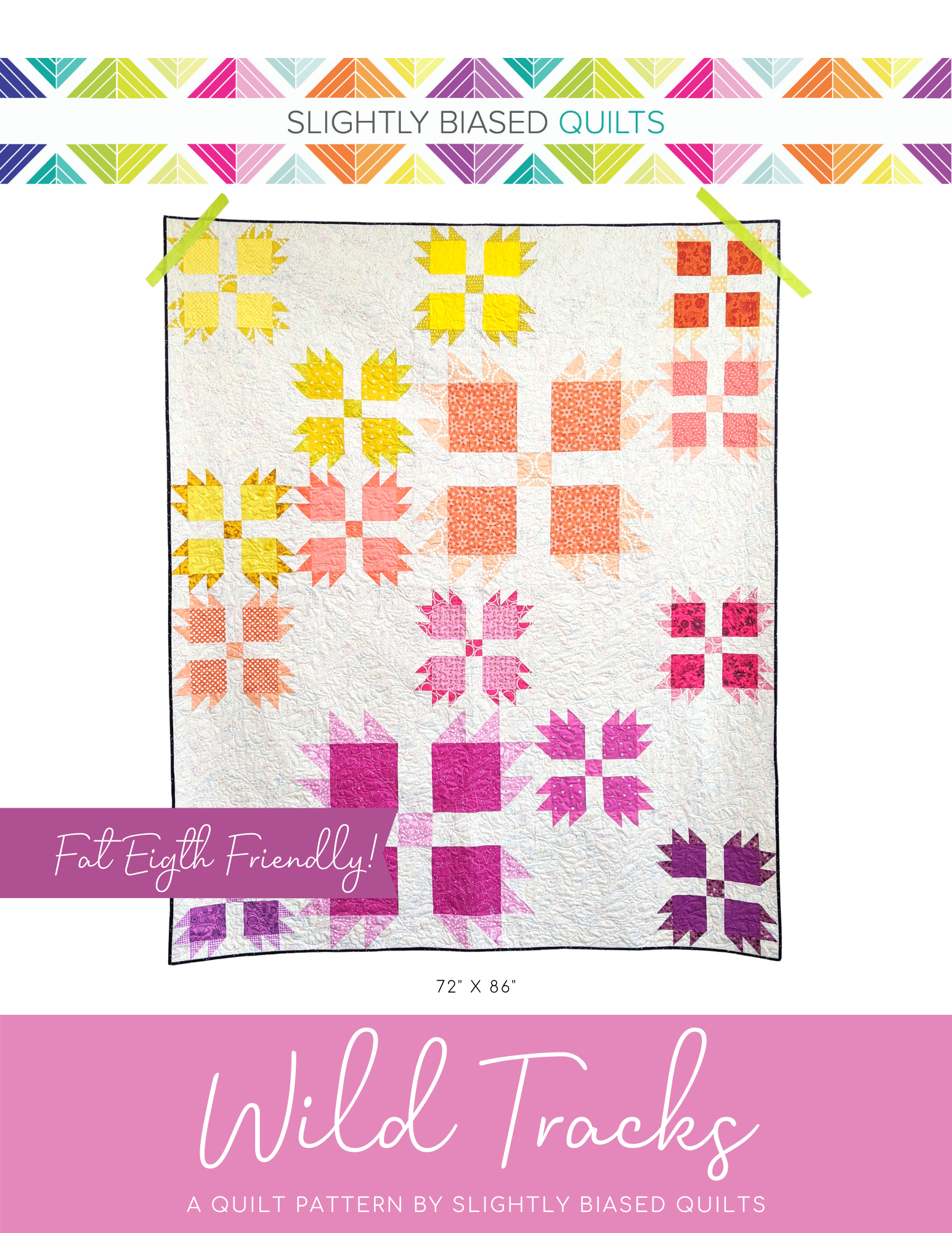 Wild Tracks PDF Quilt Pattern - Automatic Download