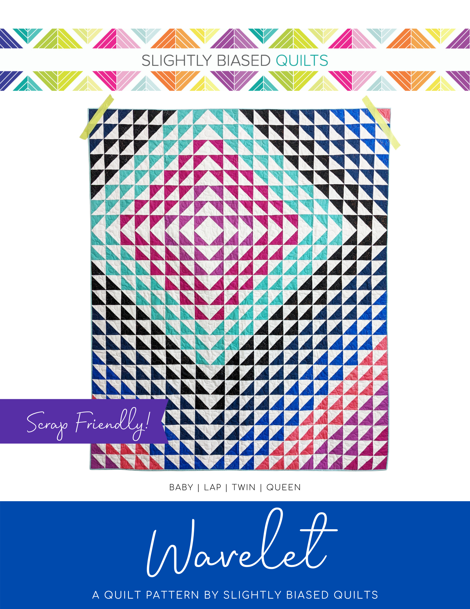 Wavelet PDF Quilt Pattern - Automatic Download