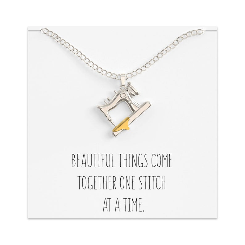 Sewing Machine Necklace