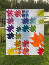 Load image into Gallery viewer, Changing Leaves PDF Quilt Pattern - Automatic Download
