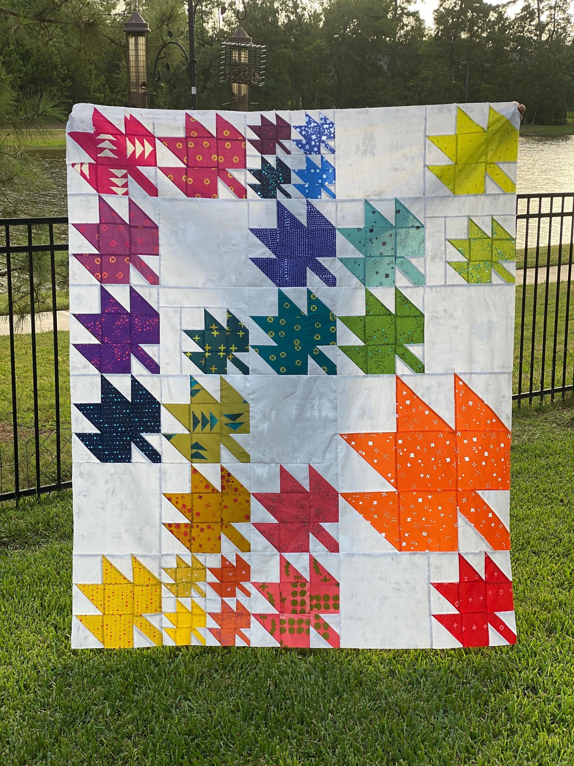 Changing Leaves PAPER Quilt Pattern