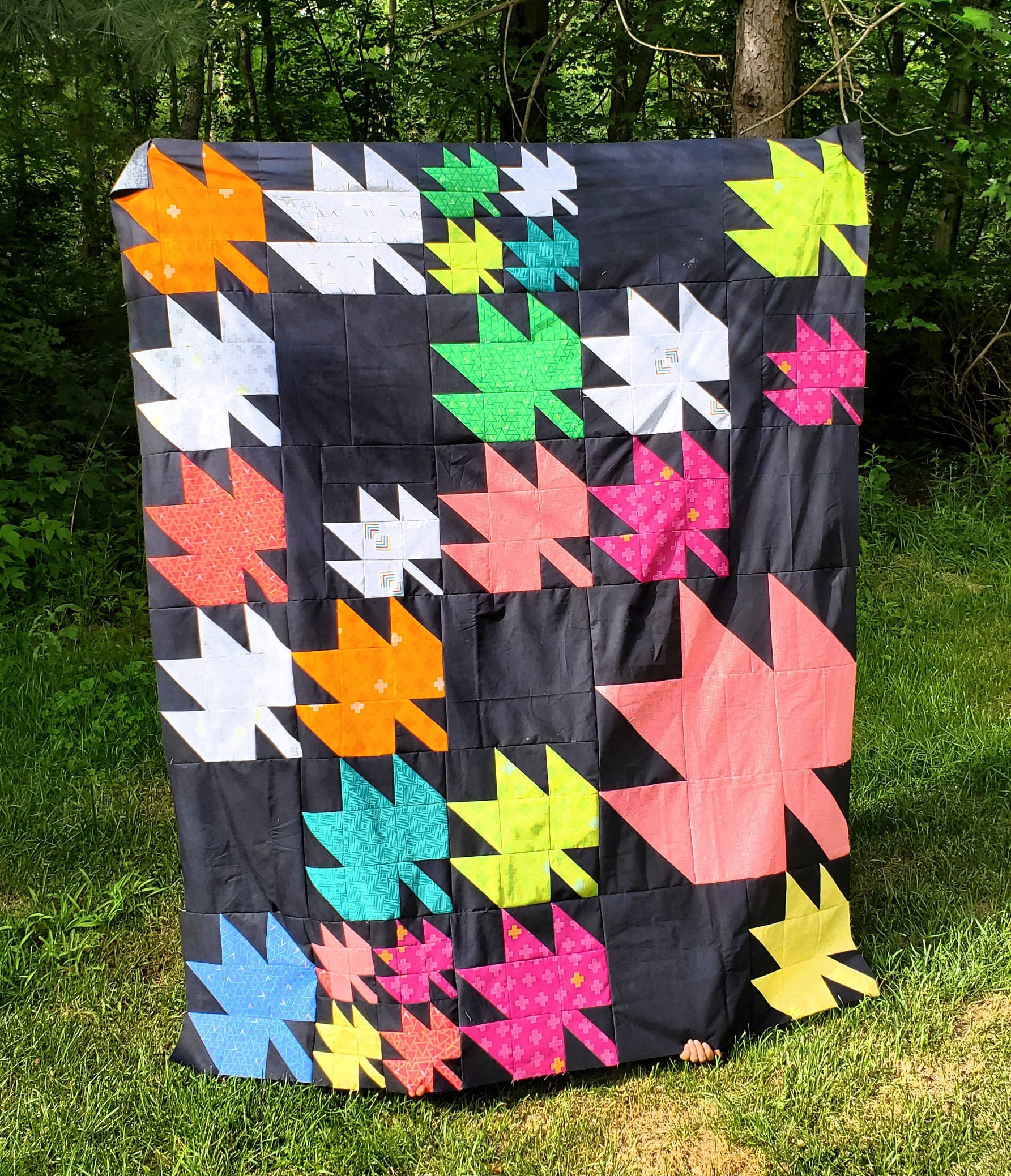 Changing Leaves PAPER Quilt Pattern