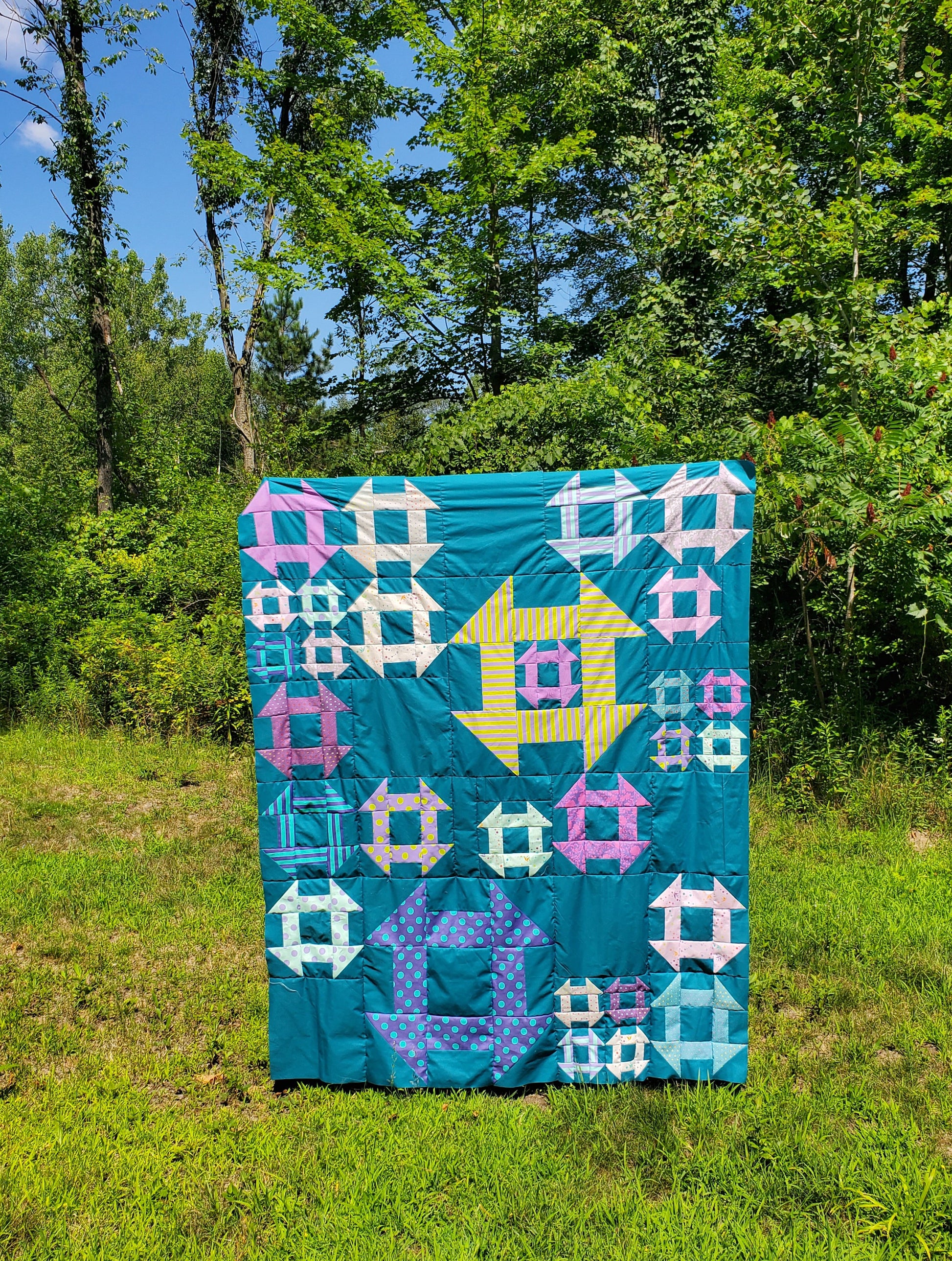 Tangential PDF Quilt Pattern - Automatic Download