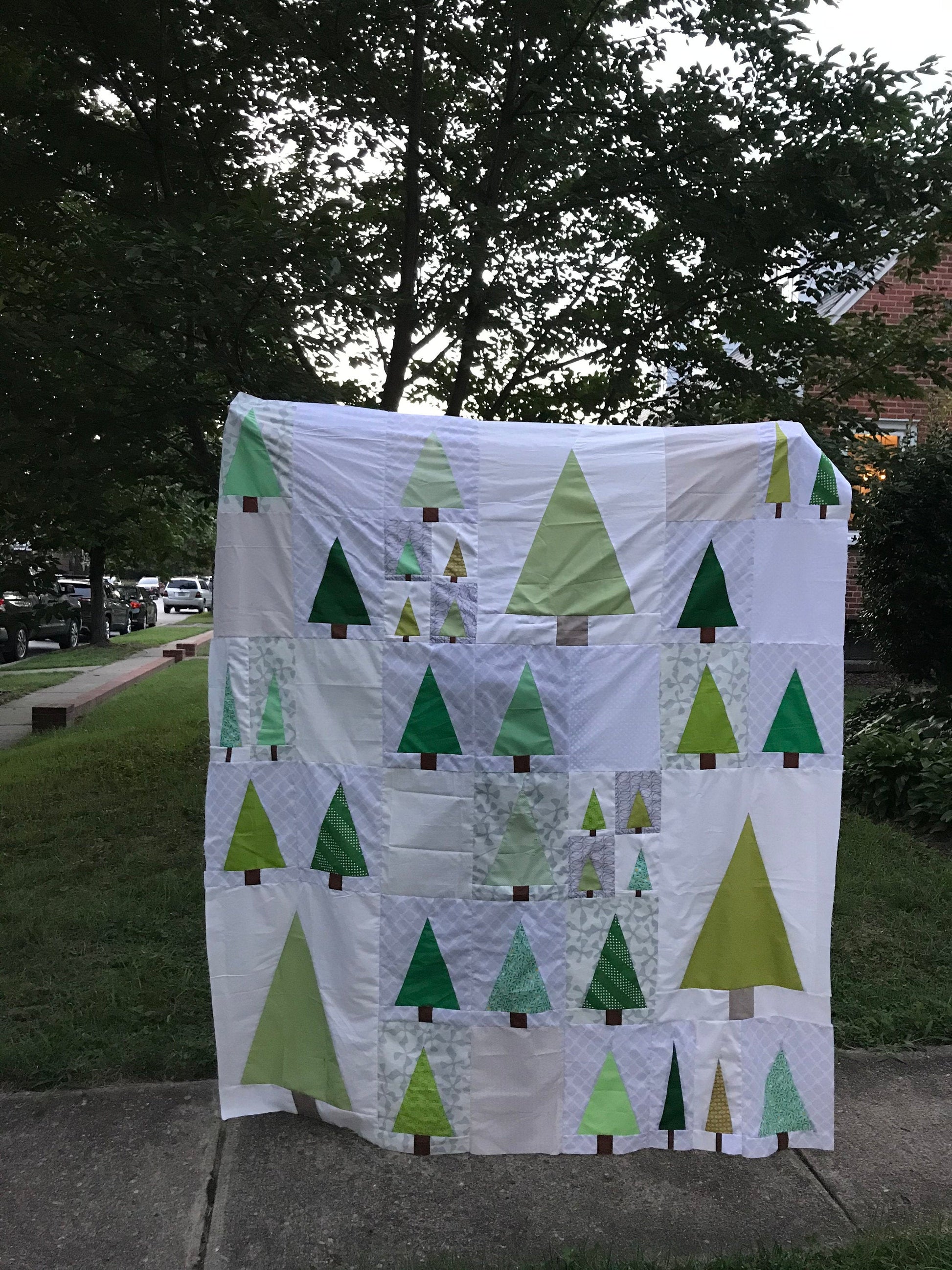 Arboreal PAPER Quilt Pattern (ONE SIZE)
